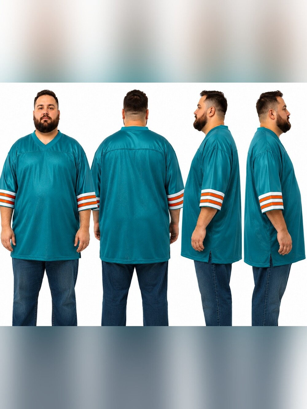 NFL Pro Line Vintage Miami Dolphins Men's V-Neck Jersey